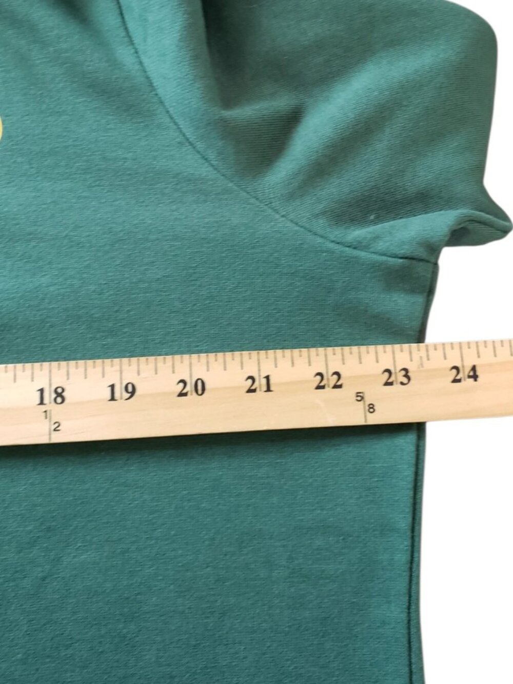 NFL Logo Athletic Bay Packers 1/4 Zip Pullover Women Sweatshirt Green Xlarge - Picture 5 of 11